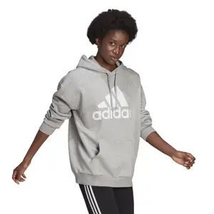 Women's hooded sweatshirt adidas Essentials Logo Boyfriend Fleece image-3