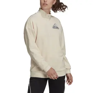 Sweatshirt woman adidas Essentials Outlined Logo image-2