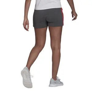Pantalones cortos de mujer adidas Essentials Slim 3-Stripes image-3