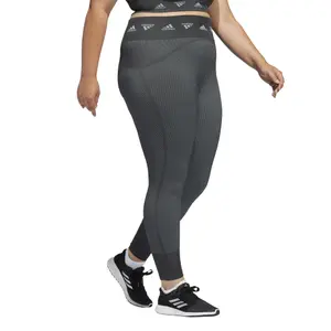 Women's Legging adidas Training Aeroknit Branded 7/8 (Plus Size) image-3