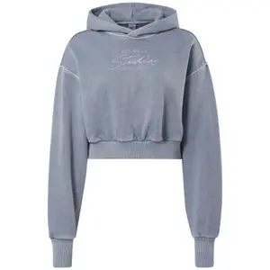 Women's natural colored crop hoodie Reebok Les Mills® image-0