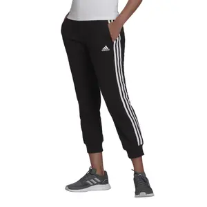 Women's trousers adidas Essentials Studio Lounge Cuffed 3-Stripes 7/8 image-3