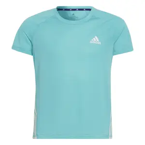 Mädchen-T-Shirt adidas Aeroready 3-Stripes image-0