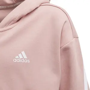 Sweatshirt girl adidas 3-Stripes Full-Zip image-3
