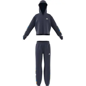 Girl's tracksuit adidas Wildshape Print Cotton image-3