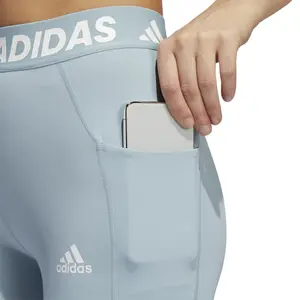 Leggings de mujer adidas Techfit 3-Stripes Long Gym image-3