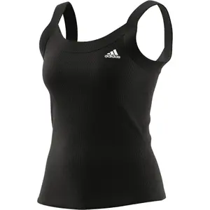 Camiseta de tirantes para mujer adidas Essentials Yoga Rib image-3