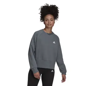 Sweatshirt woman adidas Essentials Studio Fleece image-1