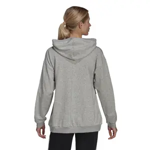 Sweatshirt med huva för kvinnor adidas Essentials Cotton 3-Stripes image-2