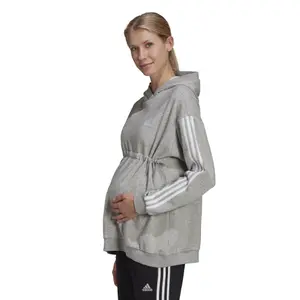 Sweatshirt med huva för kvinnor adidas Essentials Cotton 3-Stripes image-4