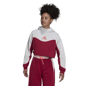 Sweatshirt woman adidas Essentials Colorblock 3-Stripes image-1