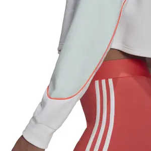 Sweatshirt för kvinnor adidas Essentials Colorblock 3-Stripes image-6