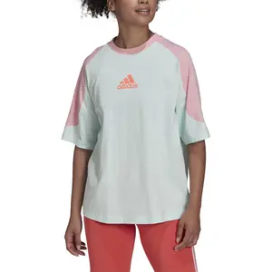 Camiseta de mujer adidas Essentials Colorblock Boyfriend image-3
