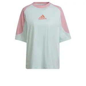 Camiseta de mujer adidas Essentials Colorblock Boyfriend image-0