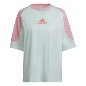 Camiseta de mujer adidas Essentials Colorblock Boyfriend image-1
