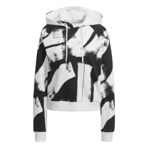Women's hooded sweatshirt adidas Essentials Print Relaxed image-0