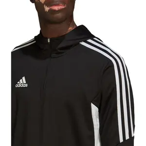 Camisola com capuz 1/4 fecho de correr adidas Condivo 22 image-3