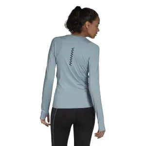 T-Shirt Frau adidas Run Fast image-4