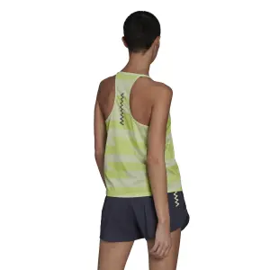 Canotta da donna adidas Fast Allover image-2