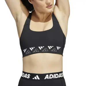 Women's bra adidas Powerimpact Training Medium-Support Logo image-2