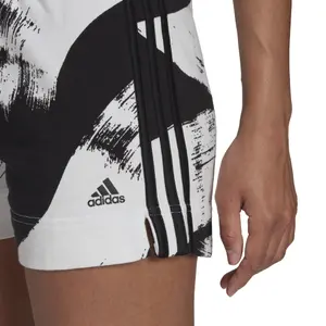 Pantalones cortos de mujer adidas Essentials Print 3-Stripes image-5