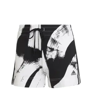 Pantalones cortos de mujer adidas Essentials Print 3-Stripes image-1