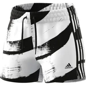 Pantalones cortos de mujer adidas Essentials Print 3-Stripes image-3