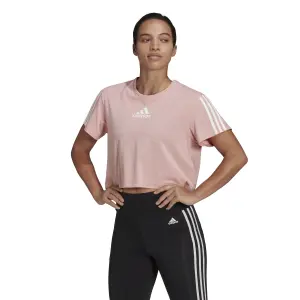 T-Shirt Crop Top Frau adidas image-1