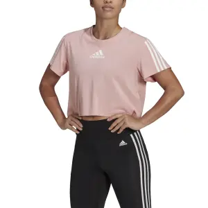 T-Shirt Crop Top Frau adidas image-2