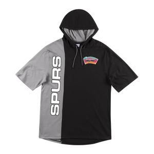 hdssaj19008-sasbkgy-san-antonio-spurs-short-sleeve-hoody-split-san-antonio-spurs-black-grey