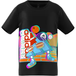 T-shirt för barn adidas Lb Co Gra image-1