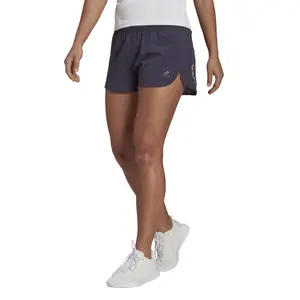 Pantalones cortos de mujer adidas Run Fast Running With Inner Brief image-2