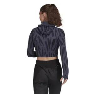 Maglietta da corsa da donna adidas Run Icons Allover Print image-2