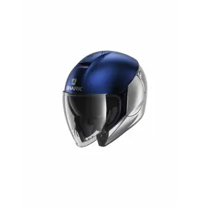 Casque moto jet Shark citycruiser dual blank image-0