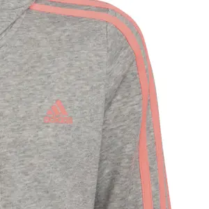 Girl's sweat jacket adidas Essentials 3-Stripes image-4