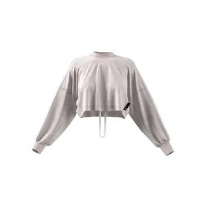 Sweatshirt woman adidas Sportswear Studio Lounge Summer Crew image-4