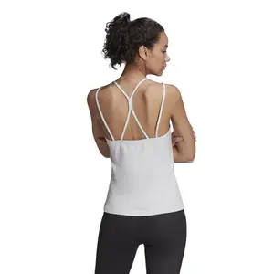 Damski tank top adidas Studio Slim Strappy Back image-6