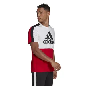 Camiseta adidas Essentials Colorblock Single image-4