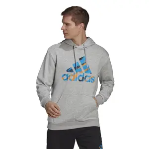 Felpa con cappuccio adidas Essentials French Terry Camo-Print image-1