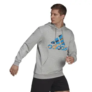 Felpa con cappuccio adidas Essentials French Terry Camo-Print image-3