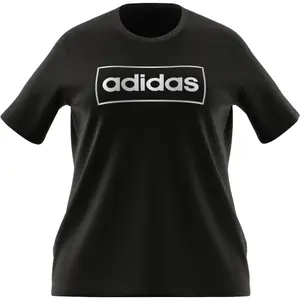 Camiseta de mujer adidas Foil Box Linear Graphic (Plus Size) image-1