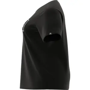 Camiseta de mujer adidas Foil Box Linear Graphic (Plus Size) image-4