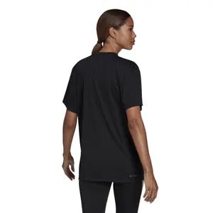 T-shirt för kvinnor adidas Aeroready Designed To Move Boyfriend Sport image-4