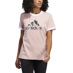 Camiseta de mujer adidas The Brand Graphic Ringer image-4