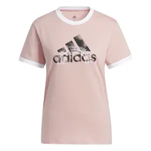 Camiseta de mujer adidas The Brand Graphic Ringer image-1