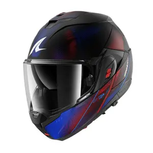 Modularer Motorradhelm Shark Oxo Speed-Tech Mat image-0