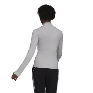 Camiseta de mujer adidas Hyperglam Quarter-Zip image-4