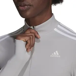 Camiseta de mujer adidas Hyperglam Quarter-Zip image-6