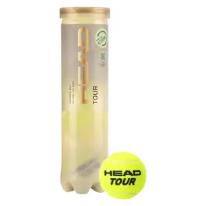 Tube de 4 balles de tennis Head Tour