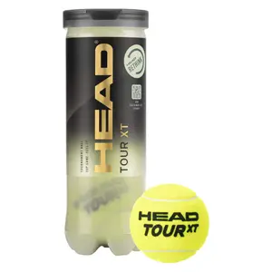 Tubo de 3 bolas de ténis Head Tour XT image-1